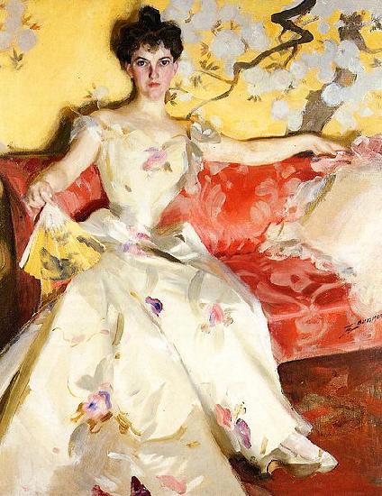 Anders Zorn Portrait of Elizabeth Sherman Cameron oil painting image